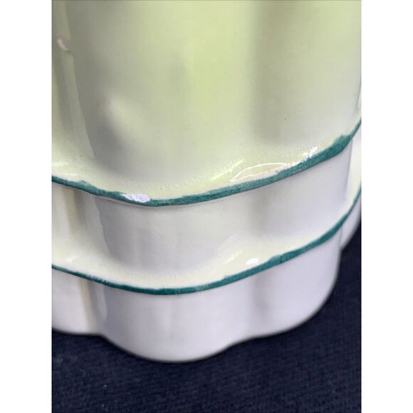 Holt Howard Asparagus Bunches Salt and Pepper Shakers Ceramic 3" Vtg FLAW - Picture 11 of 11